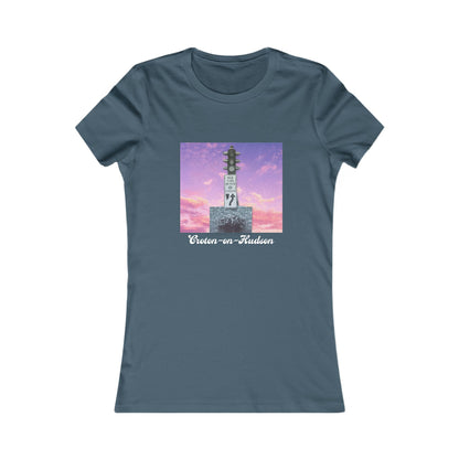 Women's Semi-Fitted Dummy Light Sunset tee