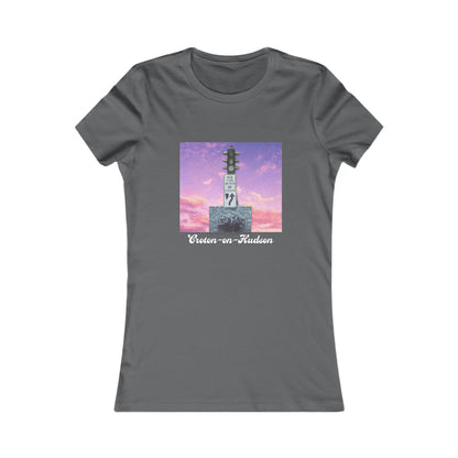 Women's Semi-Fitted Dummy Light Sunset tee