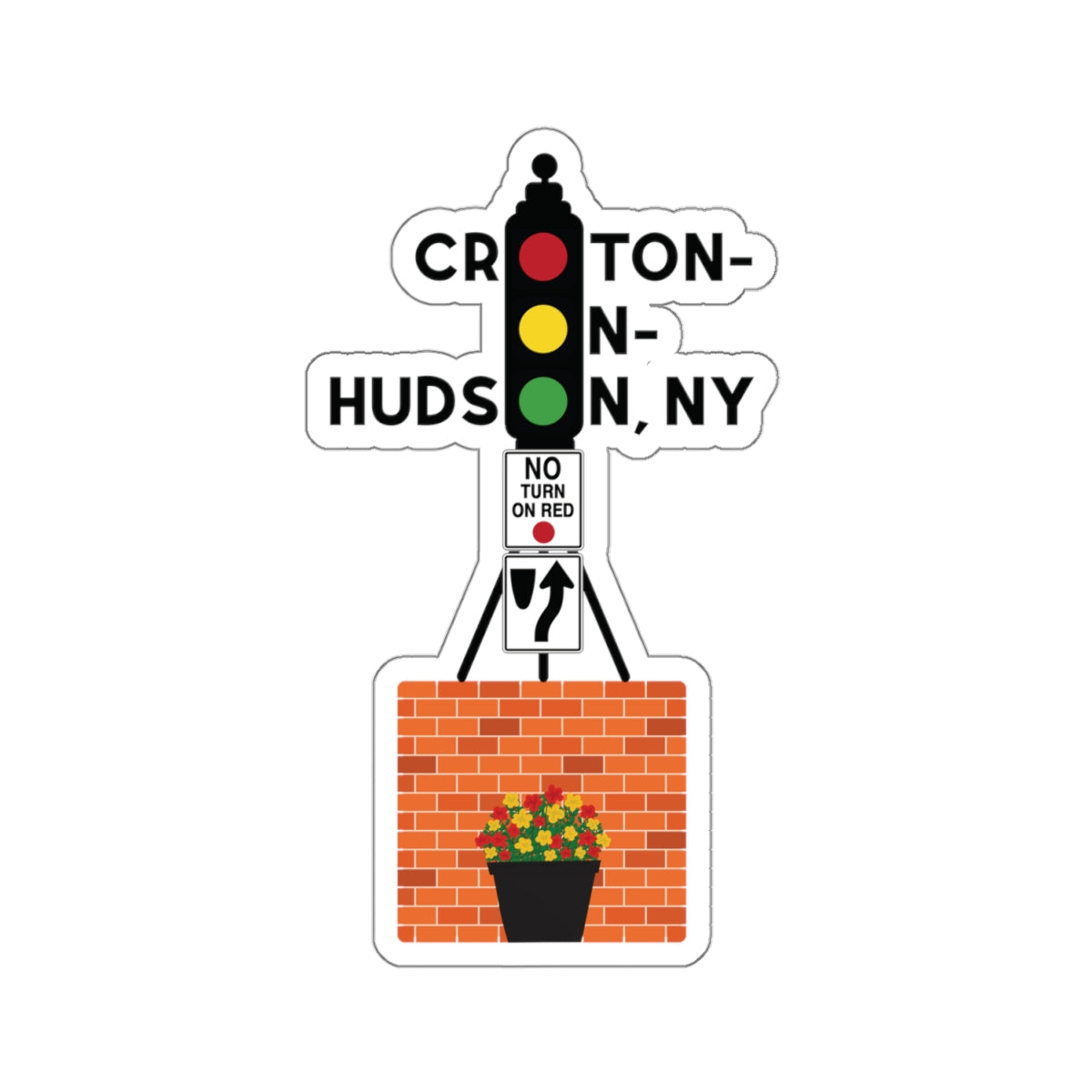 DUMMY LIGHT Croton-on-Hudson sticker