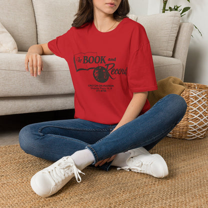 The Book and Record Unisex tee