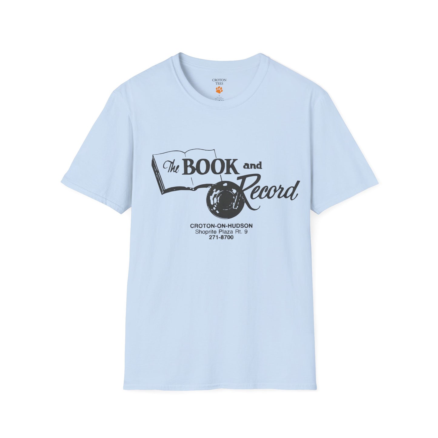 The Book and Record Unisex tee