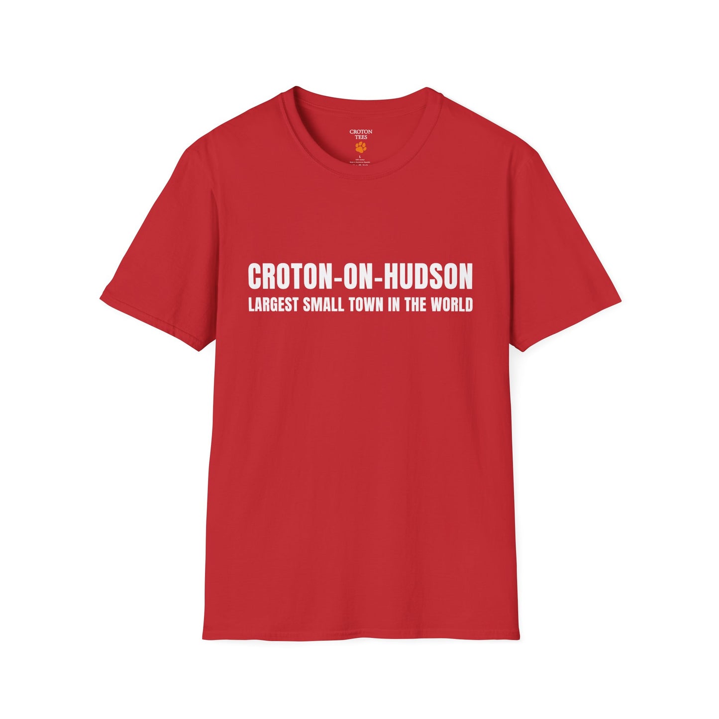 Men's Croton -Largest Small Town in the World Tee (Dark/Colors)