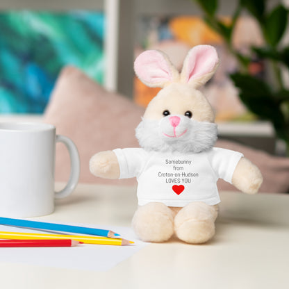 Some BUNNY from Croton-on-Hudson Loves you stuffie