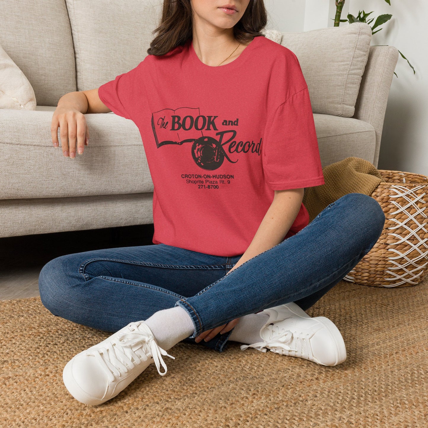 The Book and Record Unisex tee
