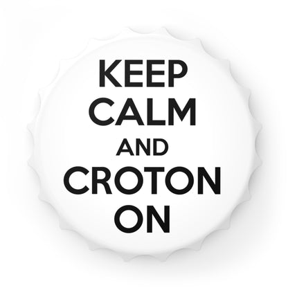 KEEP CALM Croton Magnetic Bottle Opener