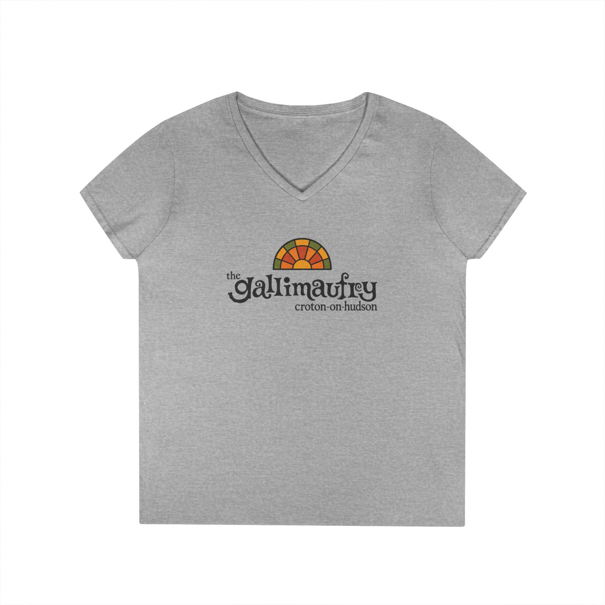 The Gallimaufry Croton Ladies V-Neck T-Shirt