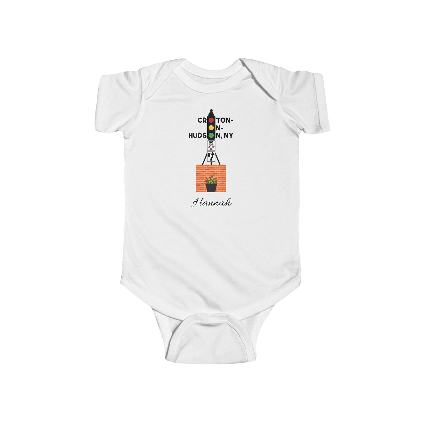 PERSONALIZED DUMMY LIGHT Croton onesie!