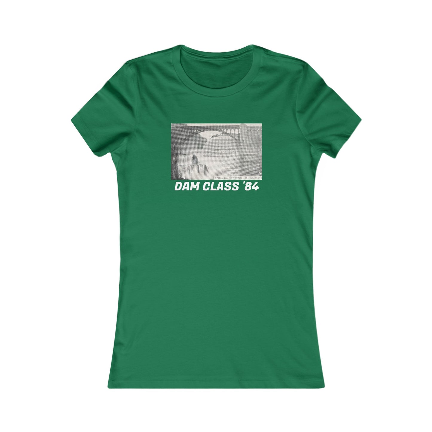 Women's Slim Cut DAM CLASS '84 Tee  (Dark/Colors)