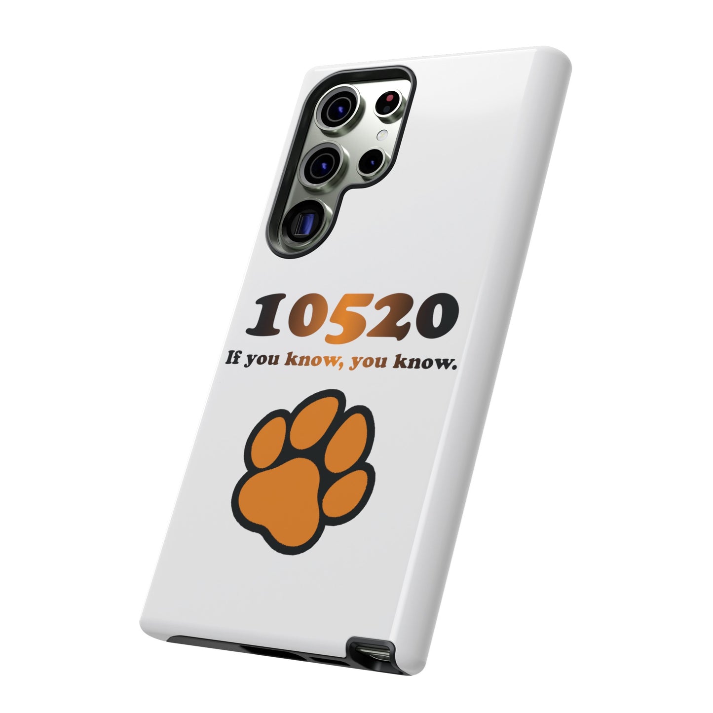 10520 Tiger paw iPhone / Samsung Tough Cases