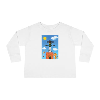 Dummy Light Tiger Croton Toddler Long Sleeve Tee