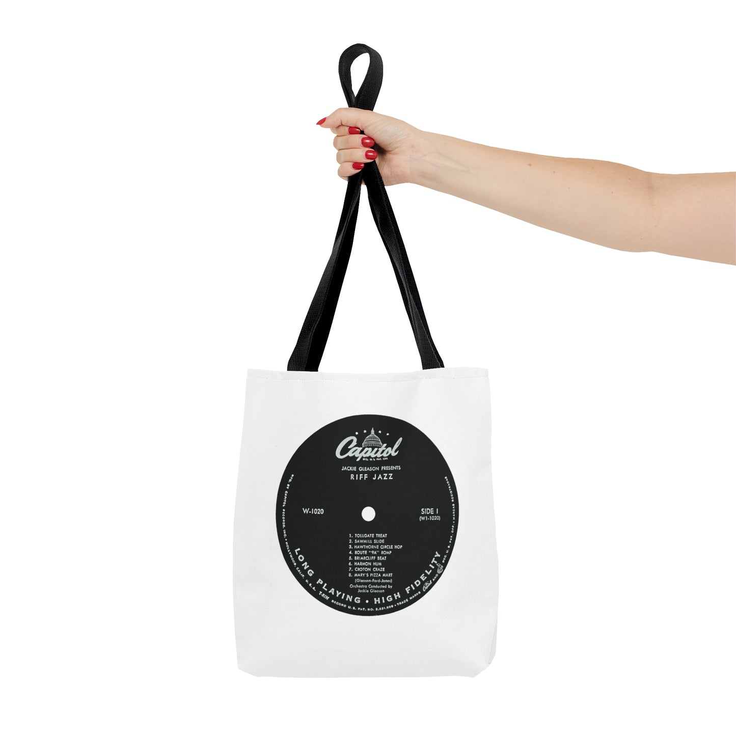 Croton / Gleason Jazz Record tote side 1 and side 2