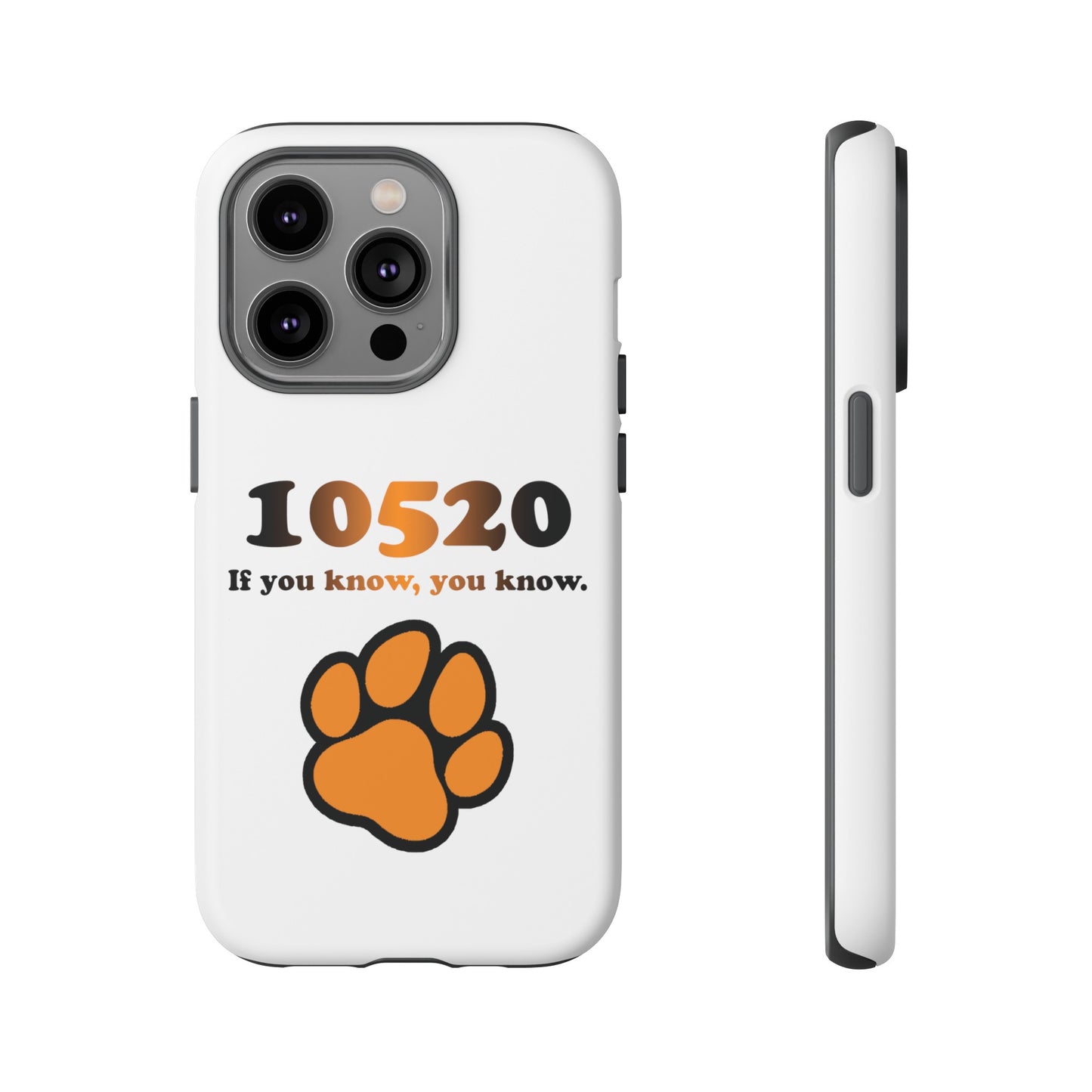 10520 Tiger paw iPhone / Samsung Tough Cases