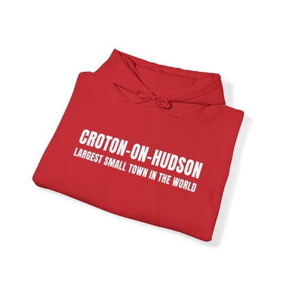 Croton Largest Small Town in the World Hoodie (Pullover/Unisex) Assorted Colors