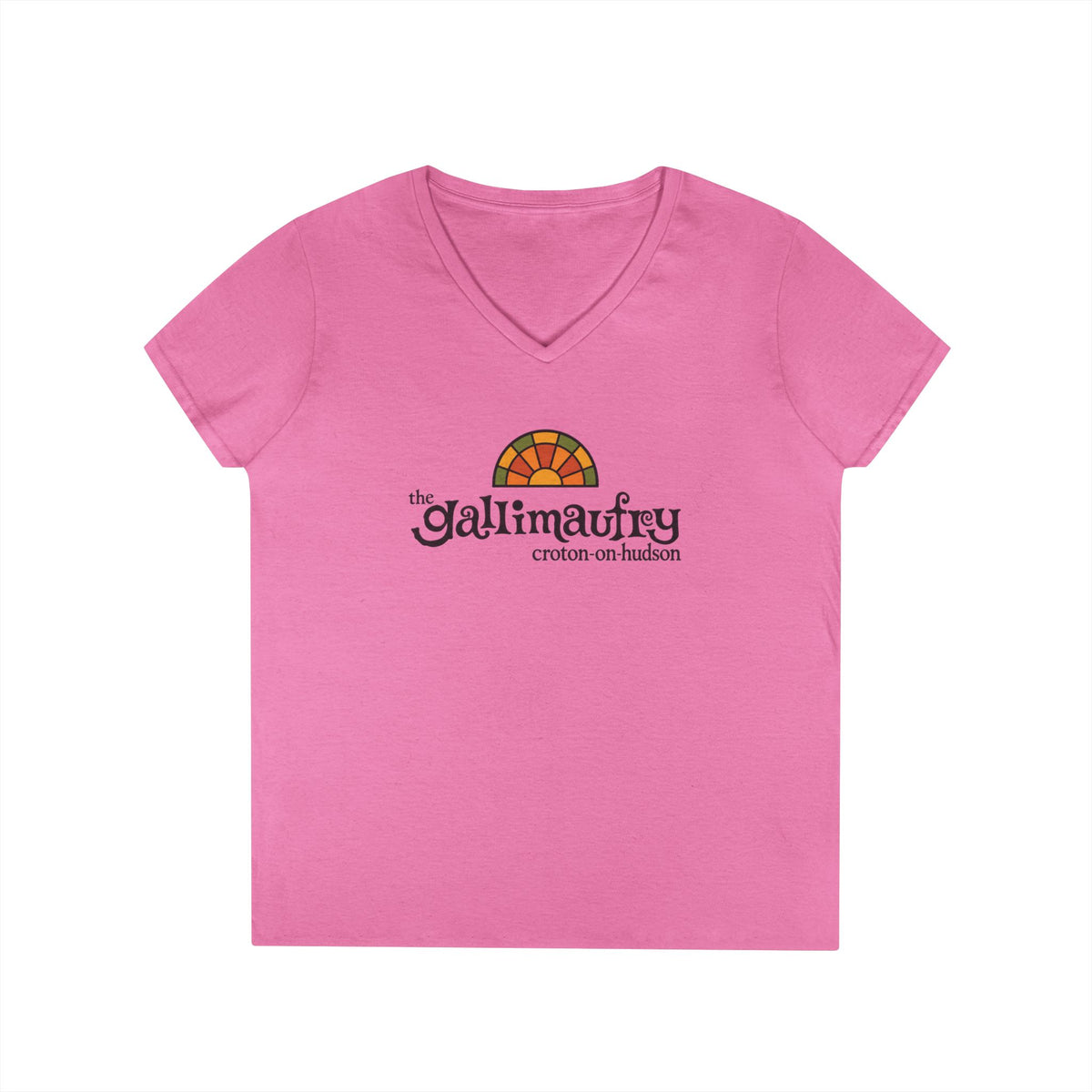 The Gallimaufry Croton Ladies V-Neck T-Shirt